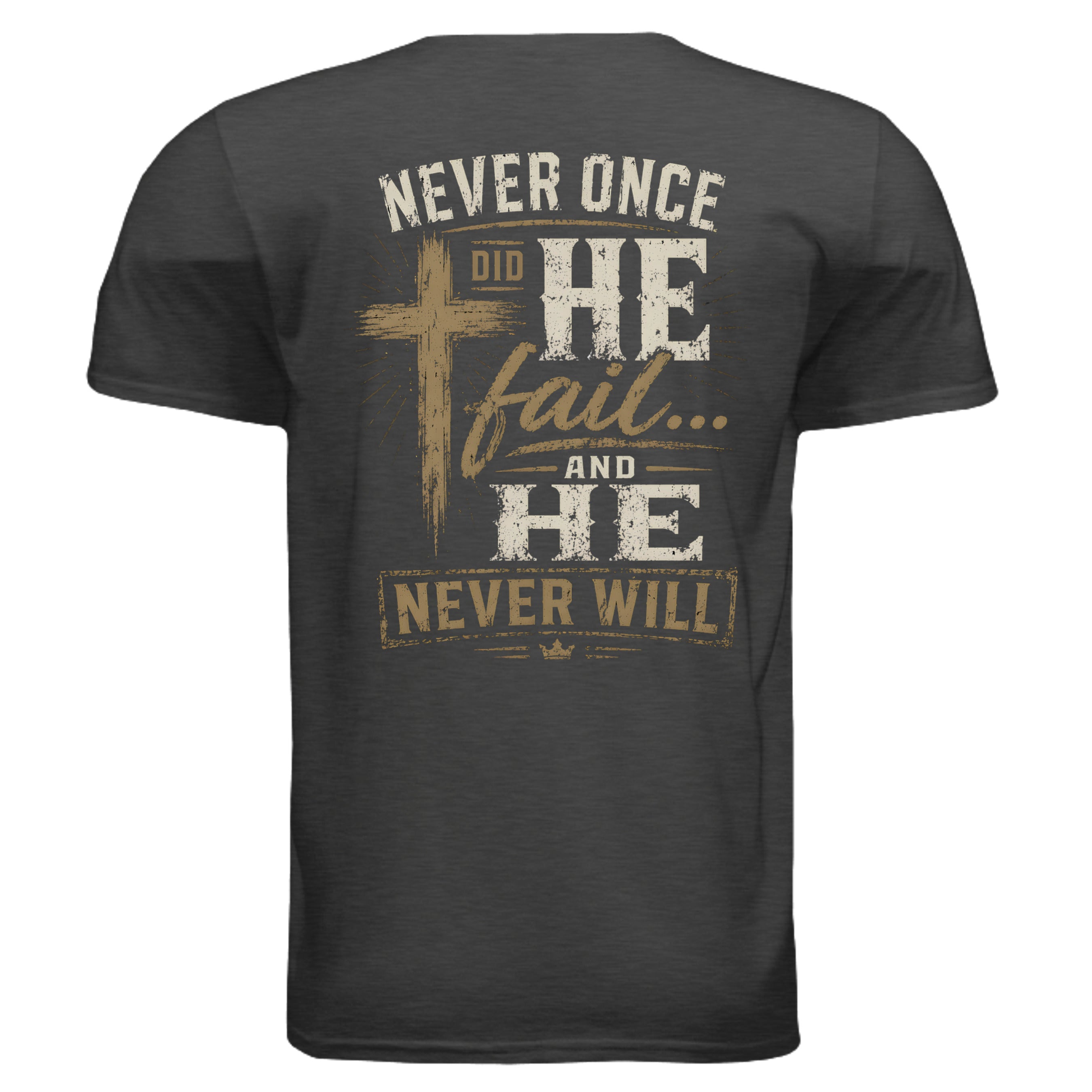 Heather Dark Grey - G640 - BACK